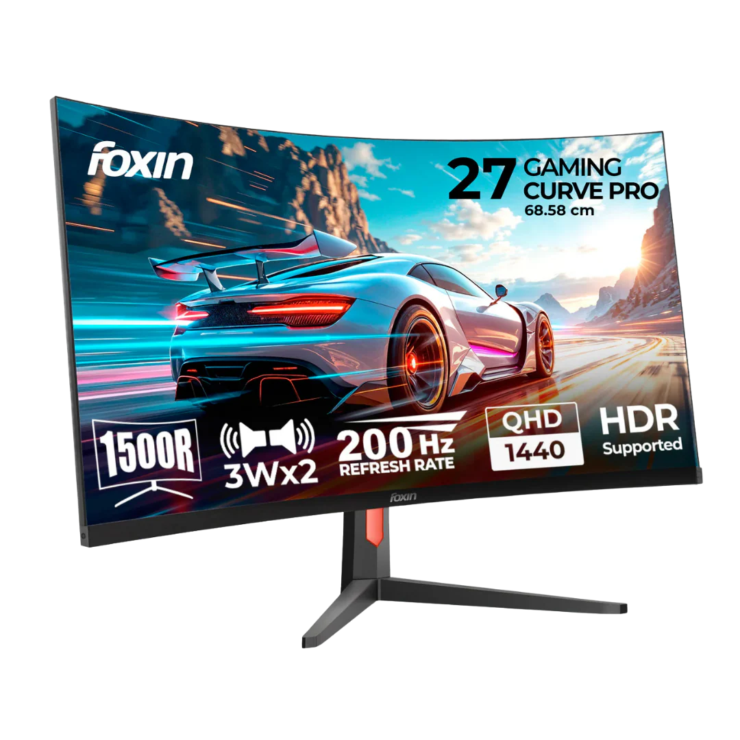 Phantom Pro 27 Inch GAMING Curved Monitor FC