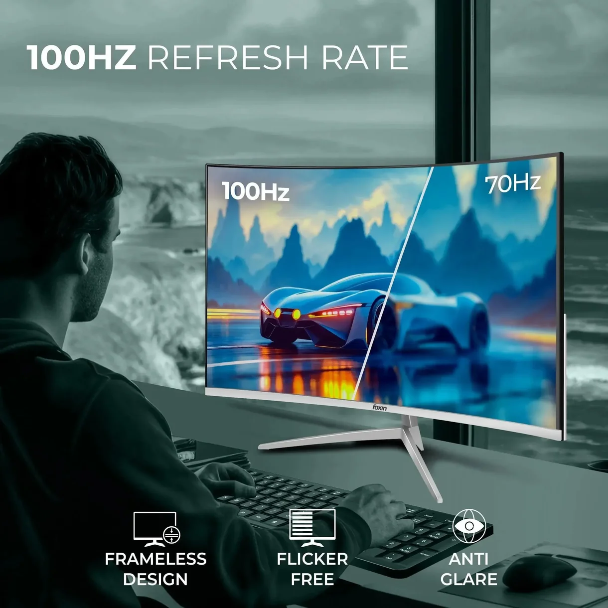Elite Pro 24 Inch Curved Monitor FC - Image 6