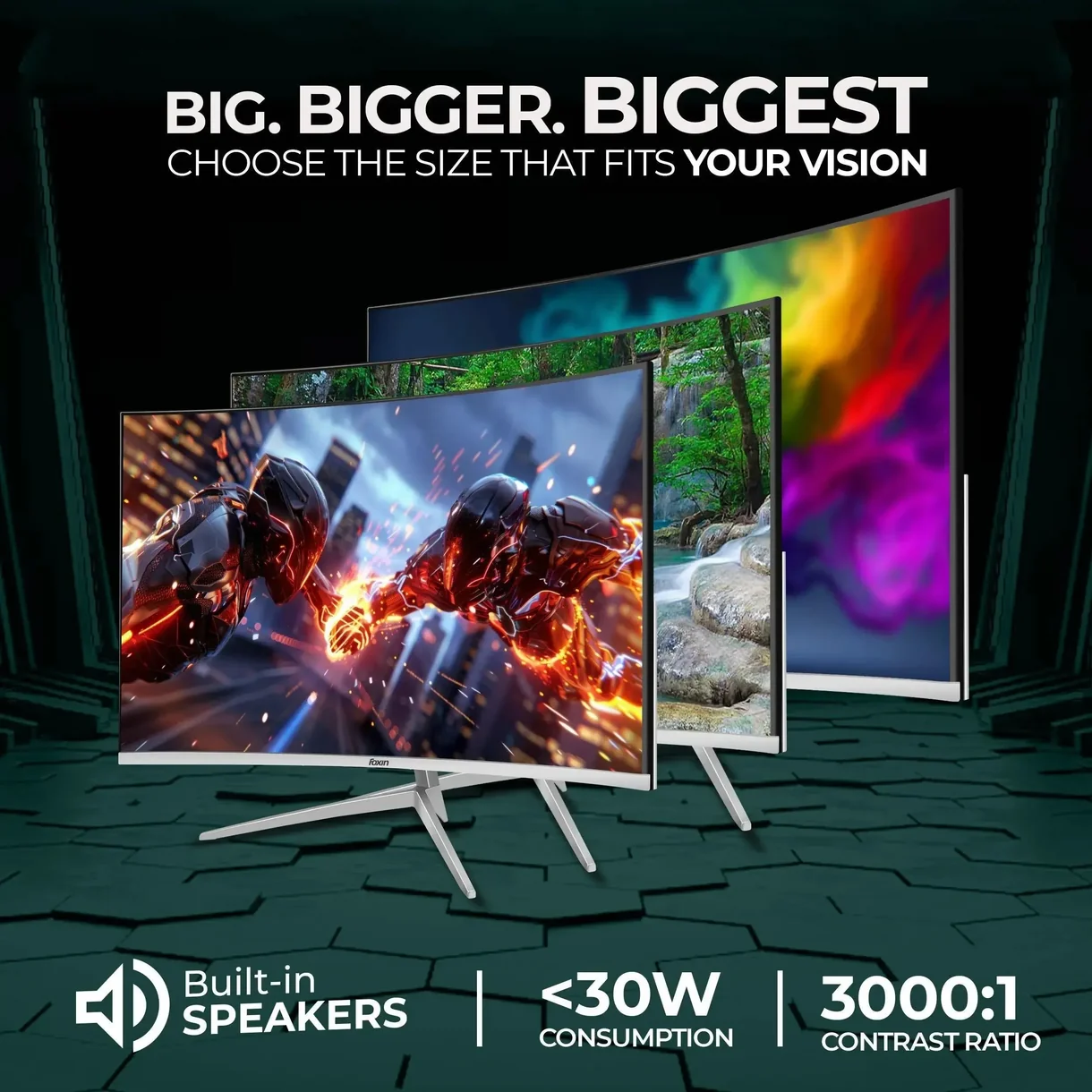 Elite Pro 24 Inch Curved Monitor FC - Image 4