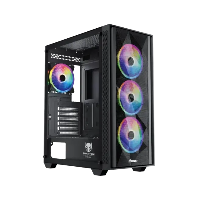 Phantom Quadra - HYDRA RGB GAMING CABINET foxin FC