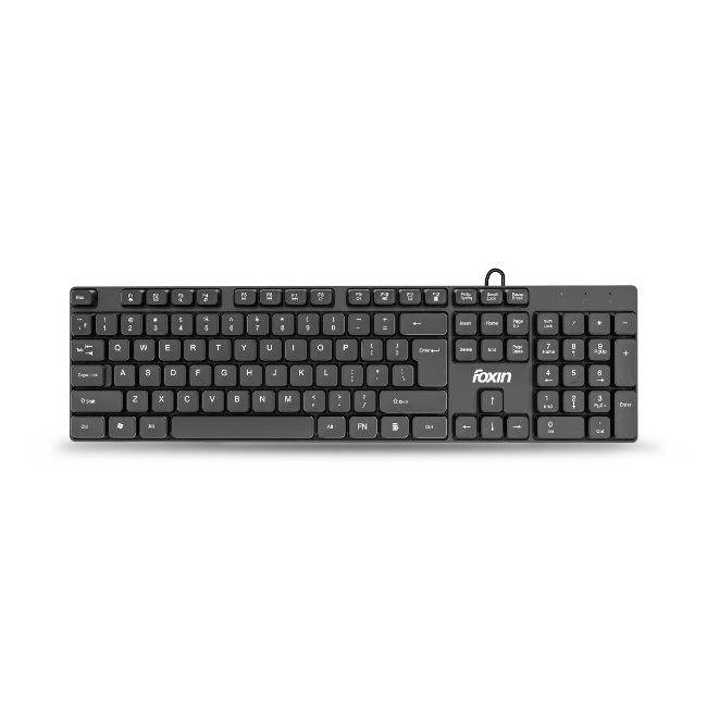 Keysoft Wired USB Keyboard foxin FC